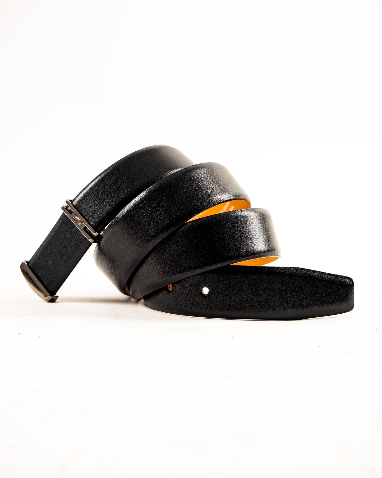 Profile, 35MM, Fancy Plate leather belt