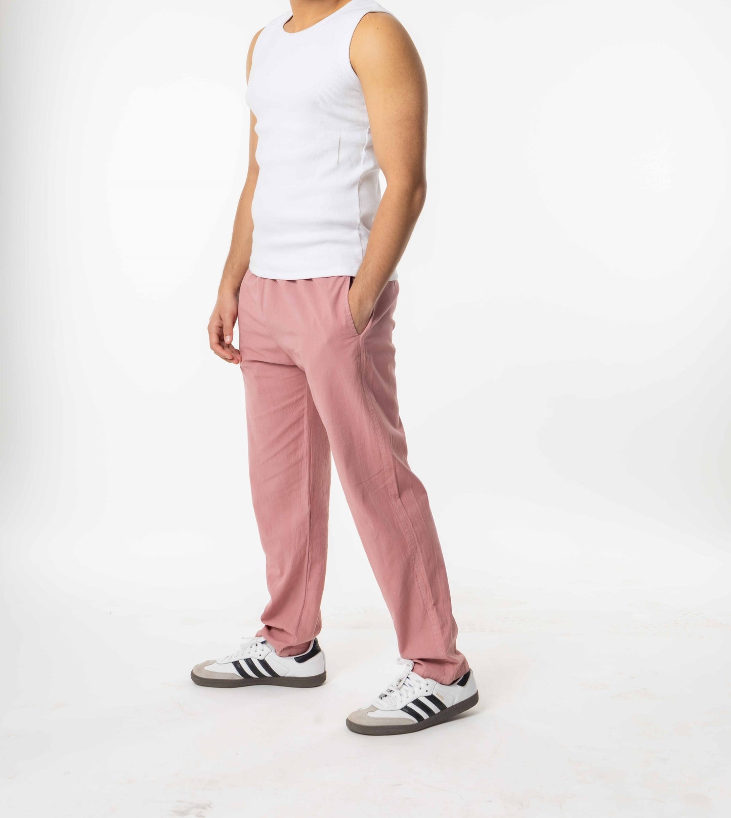 The Linen Pant Pink