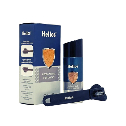Helios nubuck and suede shoe care kit