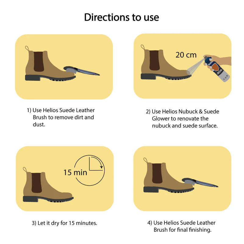 Helios Nubuck and Suede Glower