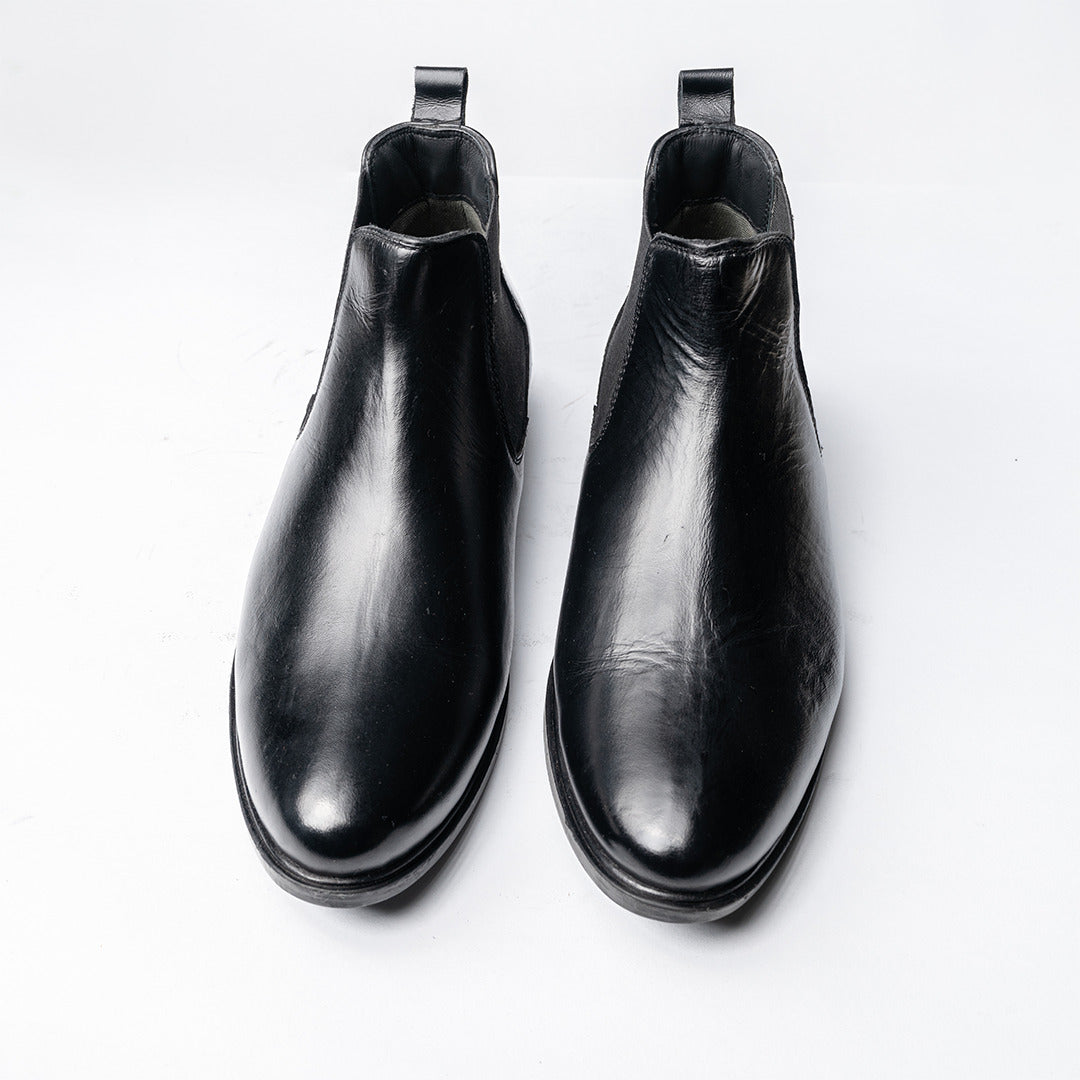Sophisticated Slip-On Ankle Boots