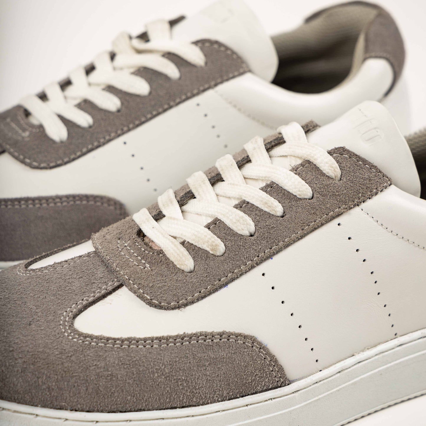 Lunar Grey & White Sneakers