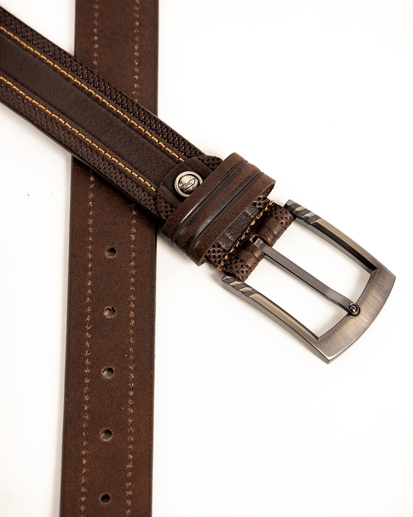 Leather Belt (EMB, 35 MM)