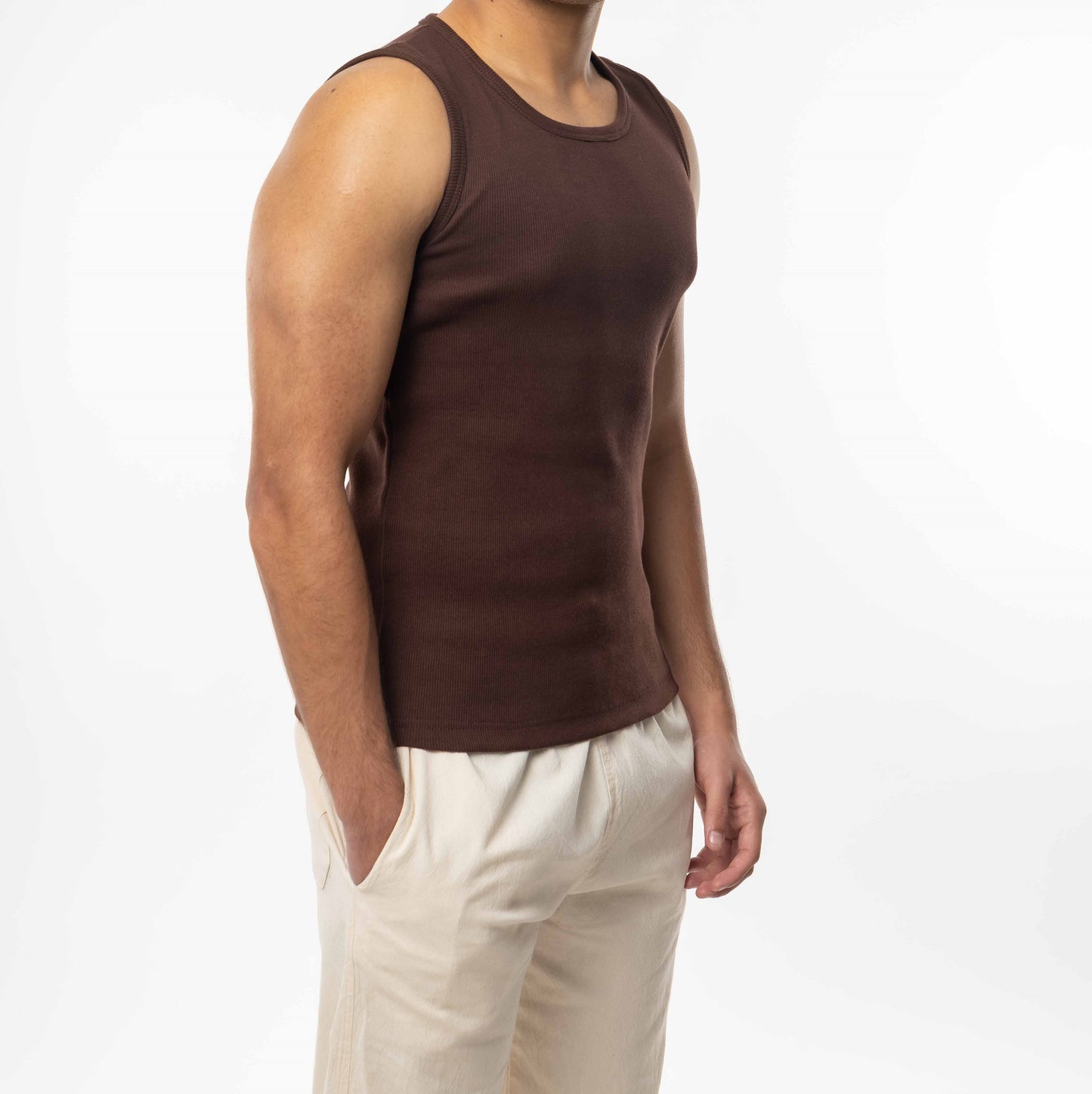 Tank-top Dark Brown