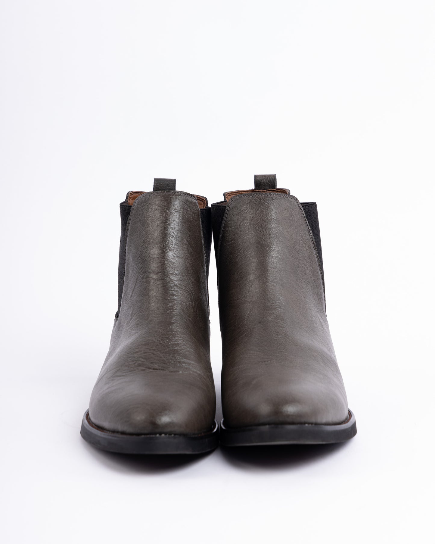 Textured Vegan Chelsea Boots