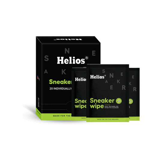 Helios leather and sneaker wipes.